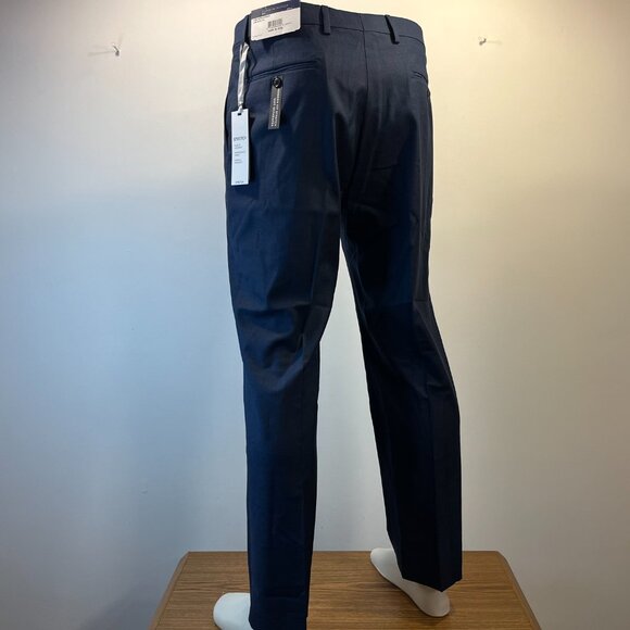 M101 Tommy Hilfiger Men's Stretch Modern Fit Blue Pants - Size 36 x 30 - NWT - Picture 5 of 6